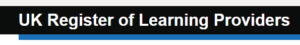 UK Register of Learning Providers