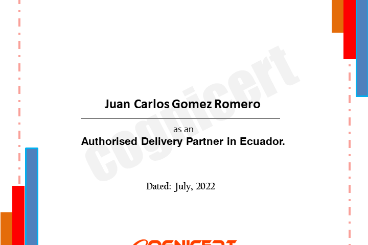 cognicert delivery Cert Ecuador