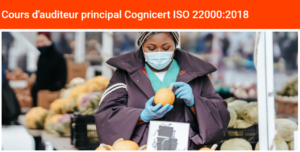 Cognicert ISO 22000:2018 Lead Auditor certification graphic